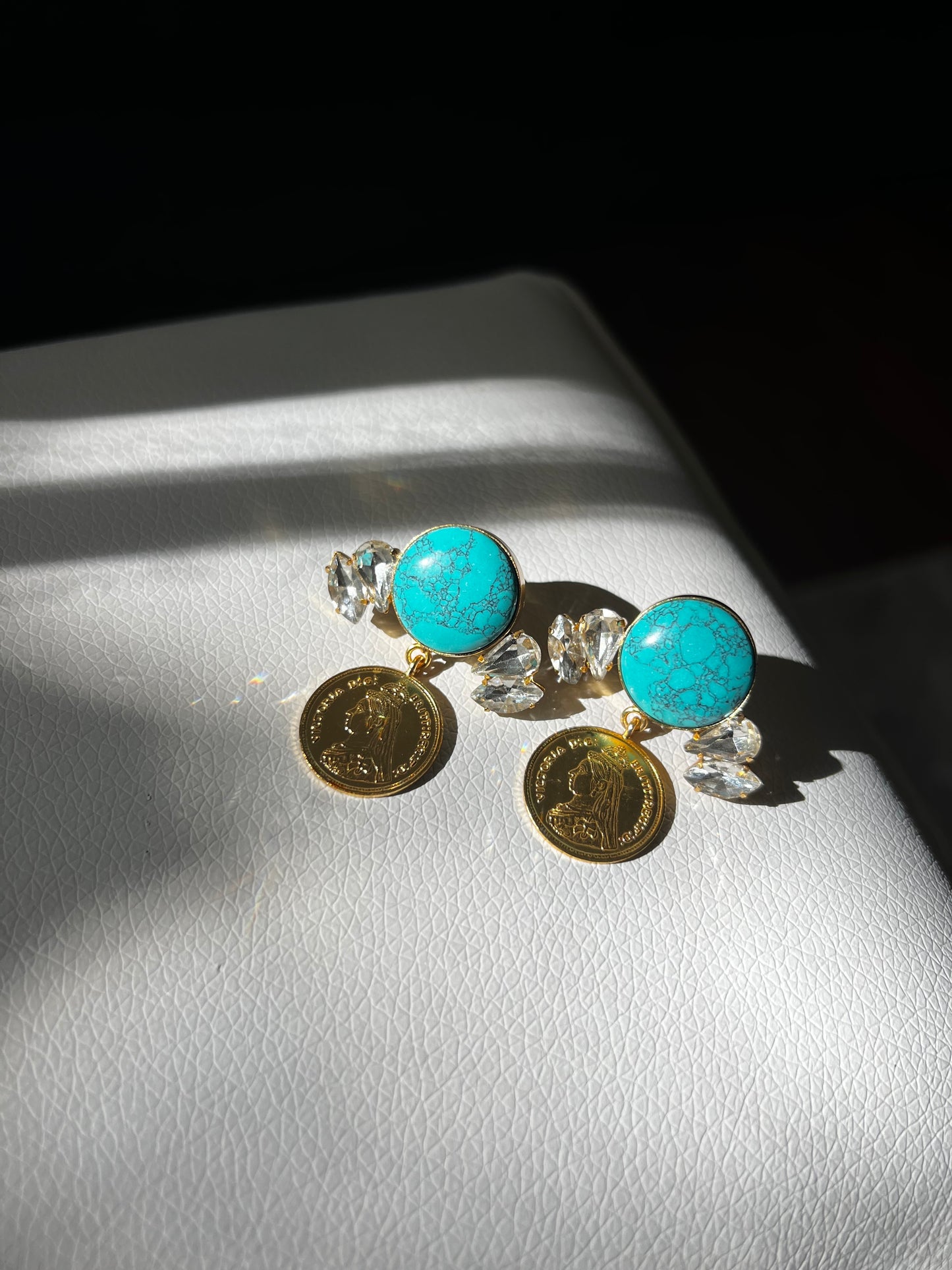 Bushra’s Turquoise Earrings