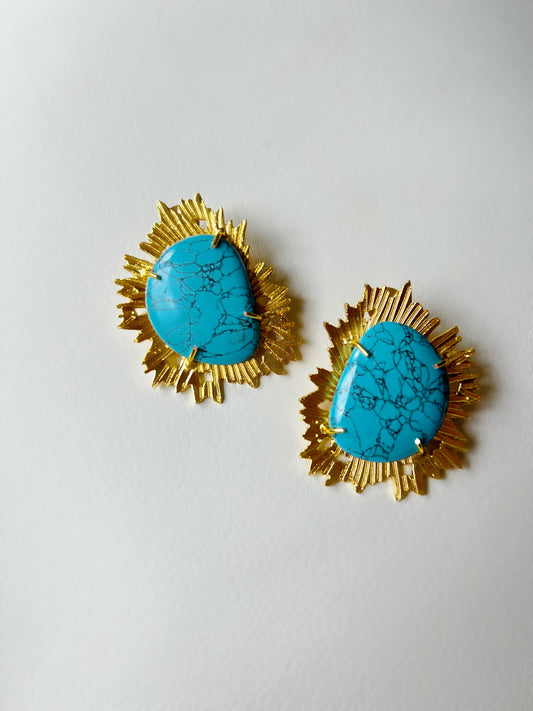 Hadya’s Turquoise Earrings